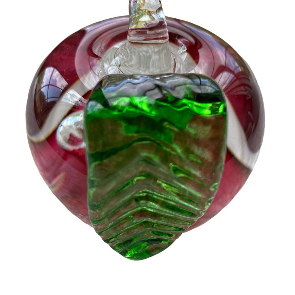 Caithness Glass Paperweight Windfall-Ruby - Picture 6 of 16